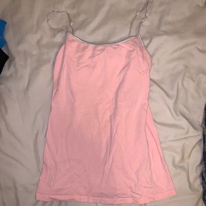 light pink camisole